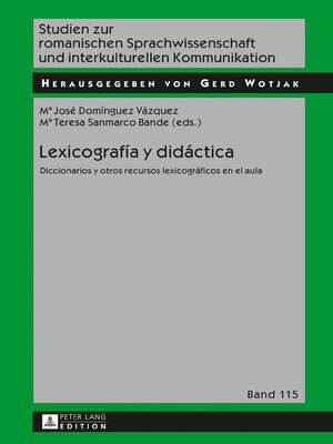 cover image of Lexicografía y didáctica